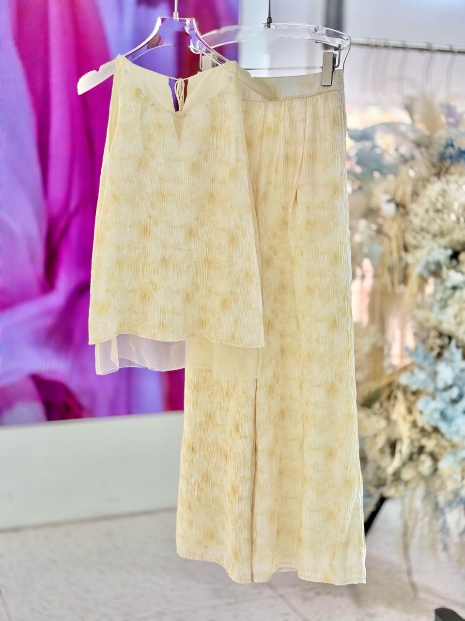 备注直播号气质名媛轻奢时尚套装孤品显瘦百搭