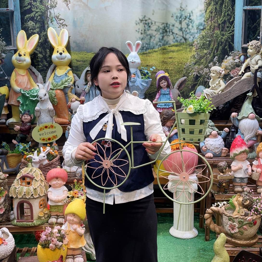 摆件花园摆件红红火火