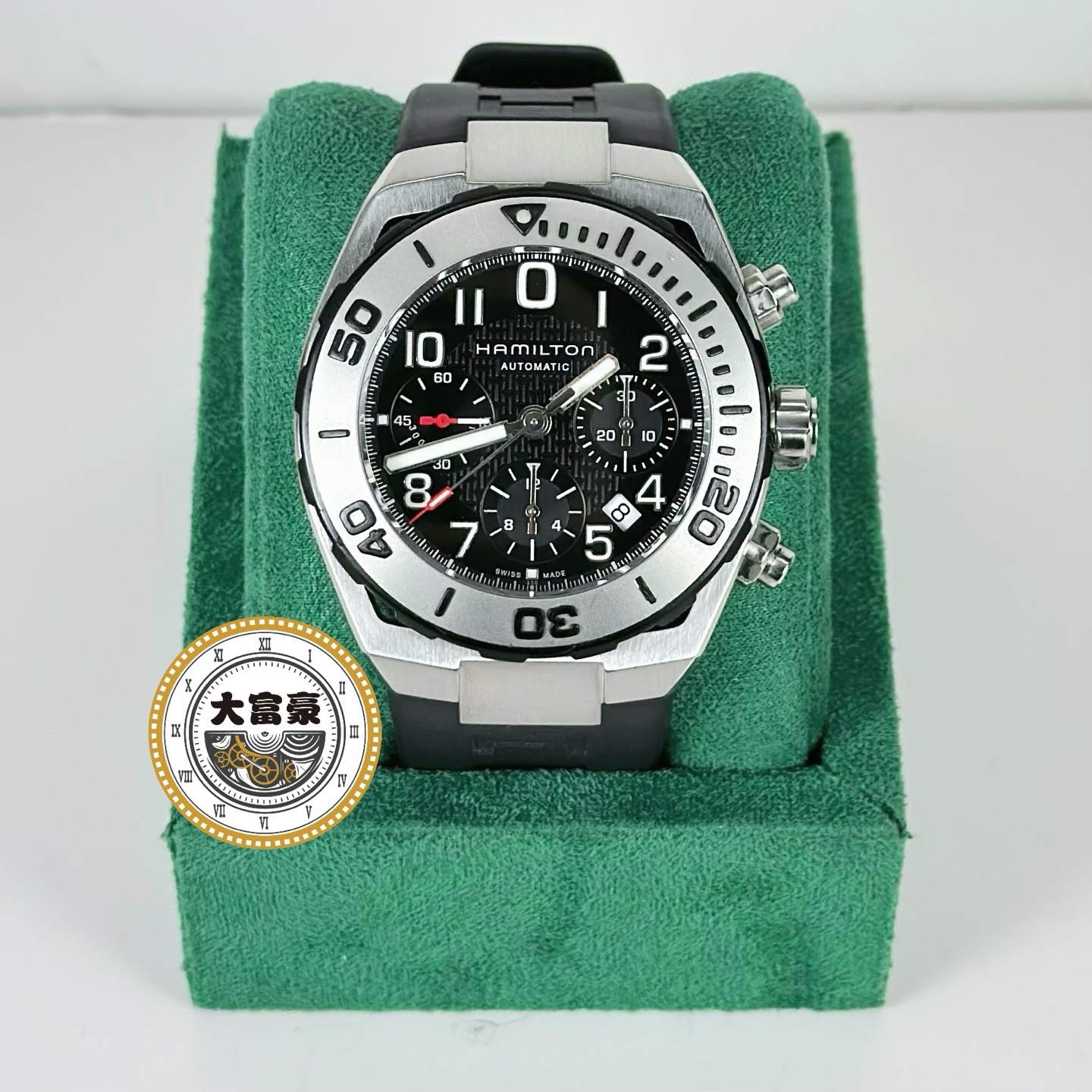 99新 Hamilton/汉米尔顿 汉米尔顿卡其海军系列自动机械表