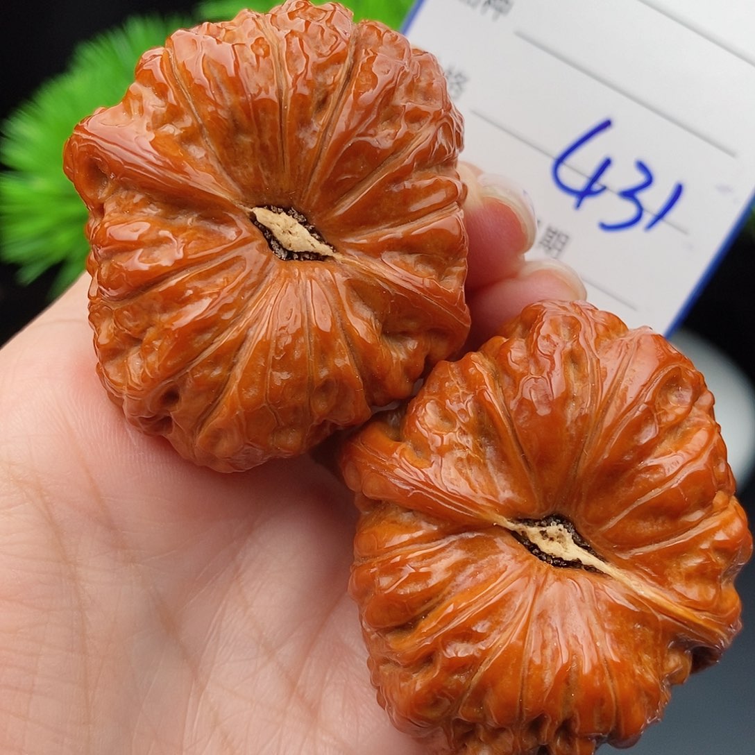 文玩核桃把件45南瓜431