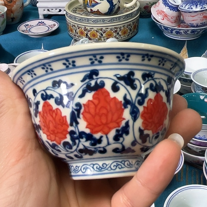 景德镇陶瓷主人杯23445