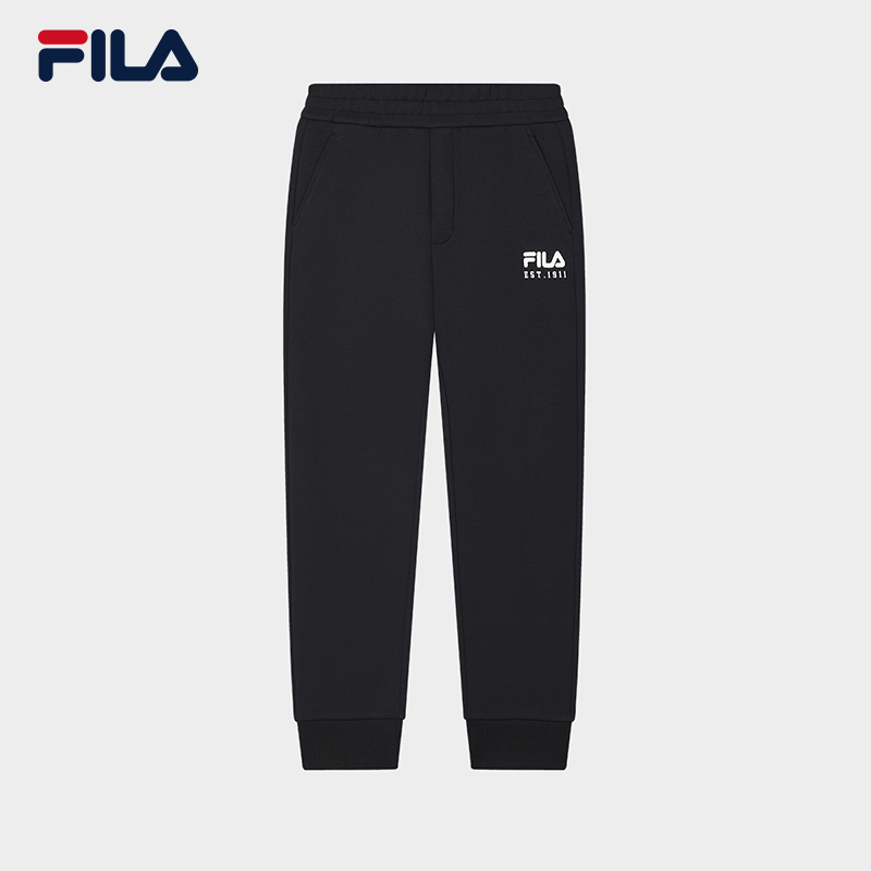 Fila/斐乐2025年春季女士户外百搭休闲运动针织长裤F11W519603F