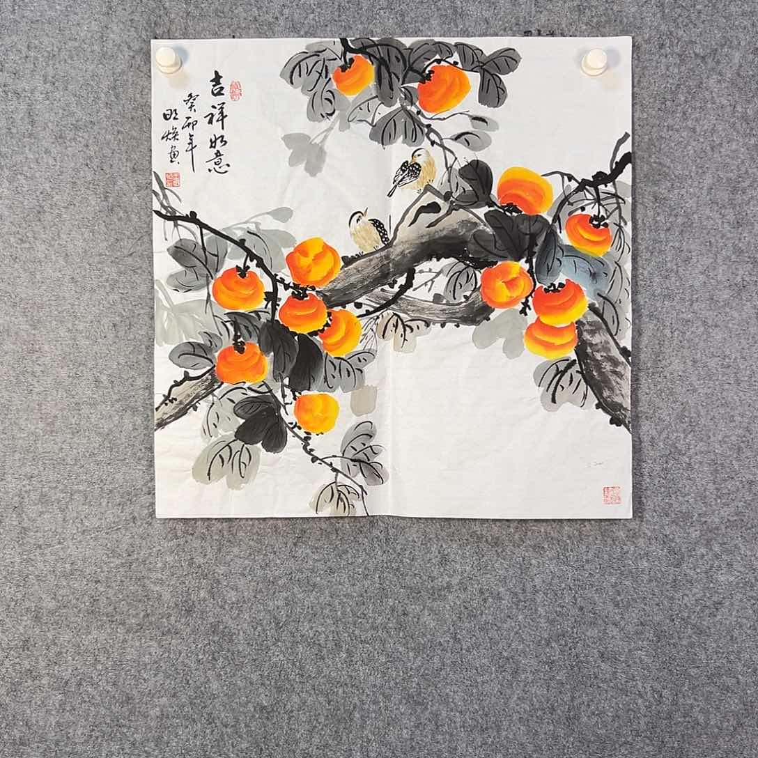 国画485 花鸟在此鸣叫的日子