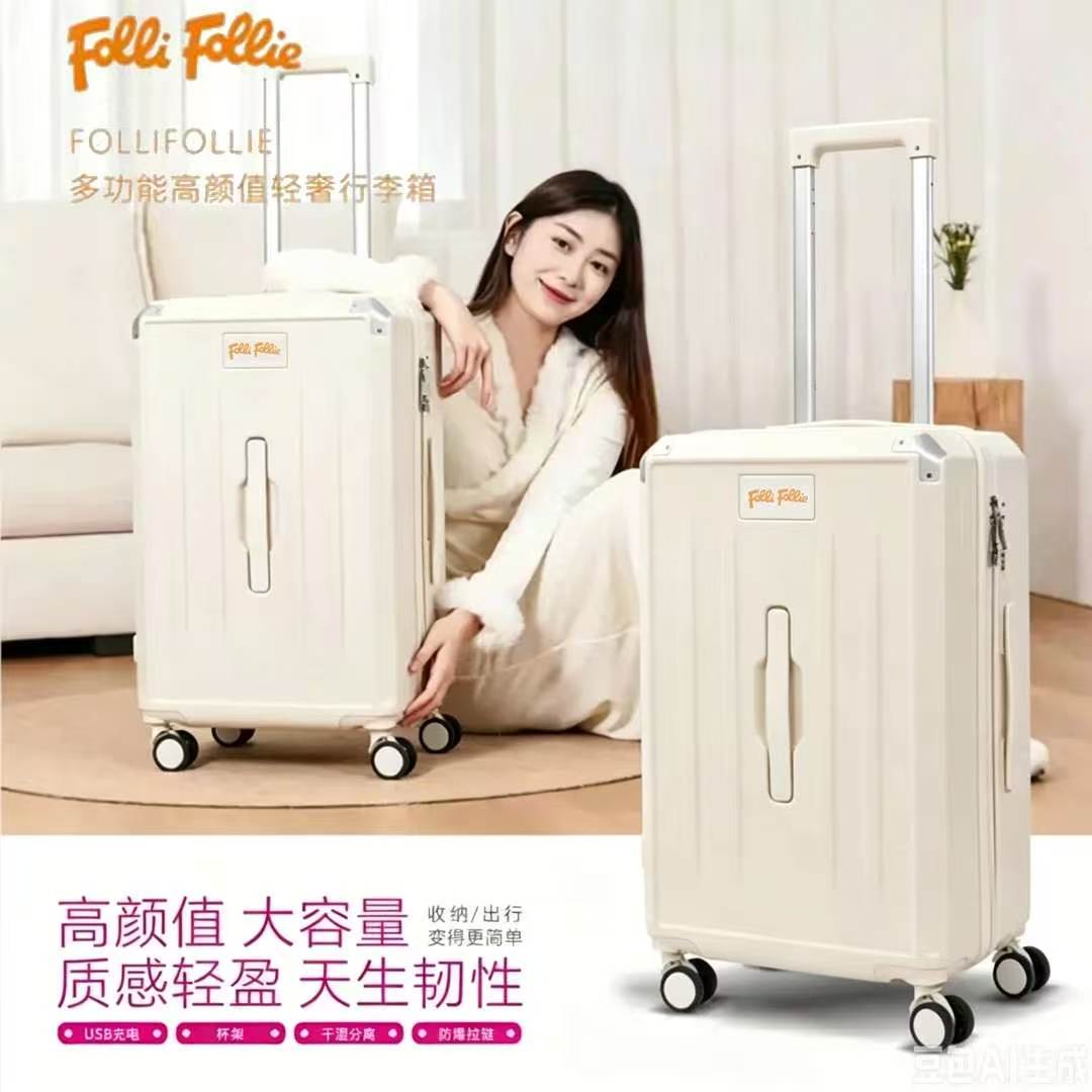 FolliFollie 摩登时代多功能行李箱20寸