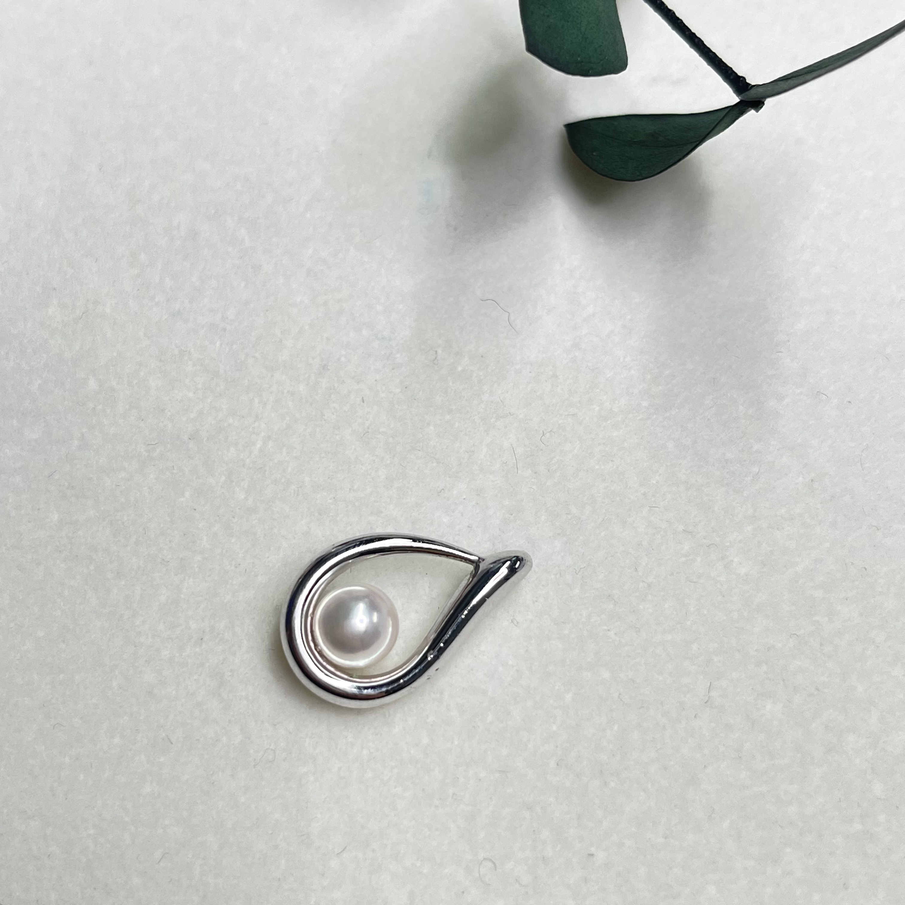 【六六中古】孤品简约海水珍珠吊坠aw9452