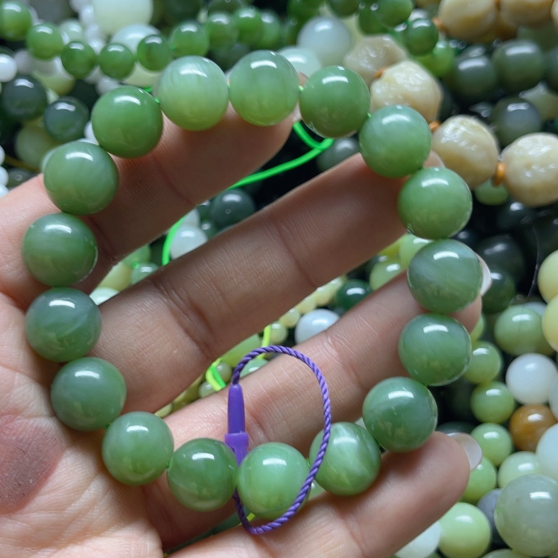 和田玉手链未镶嵌