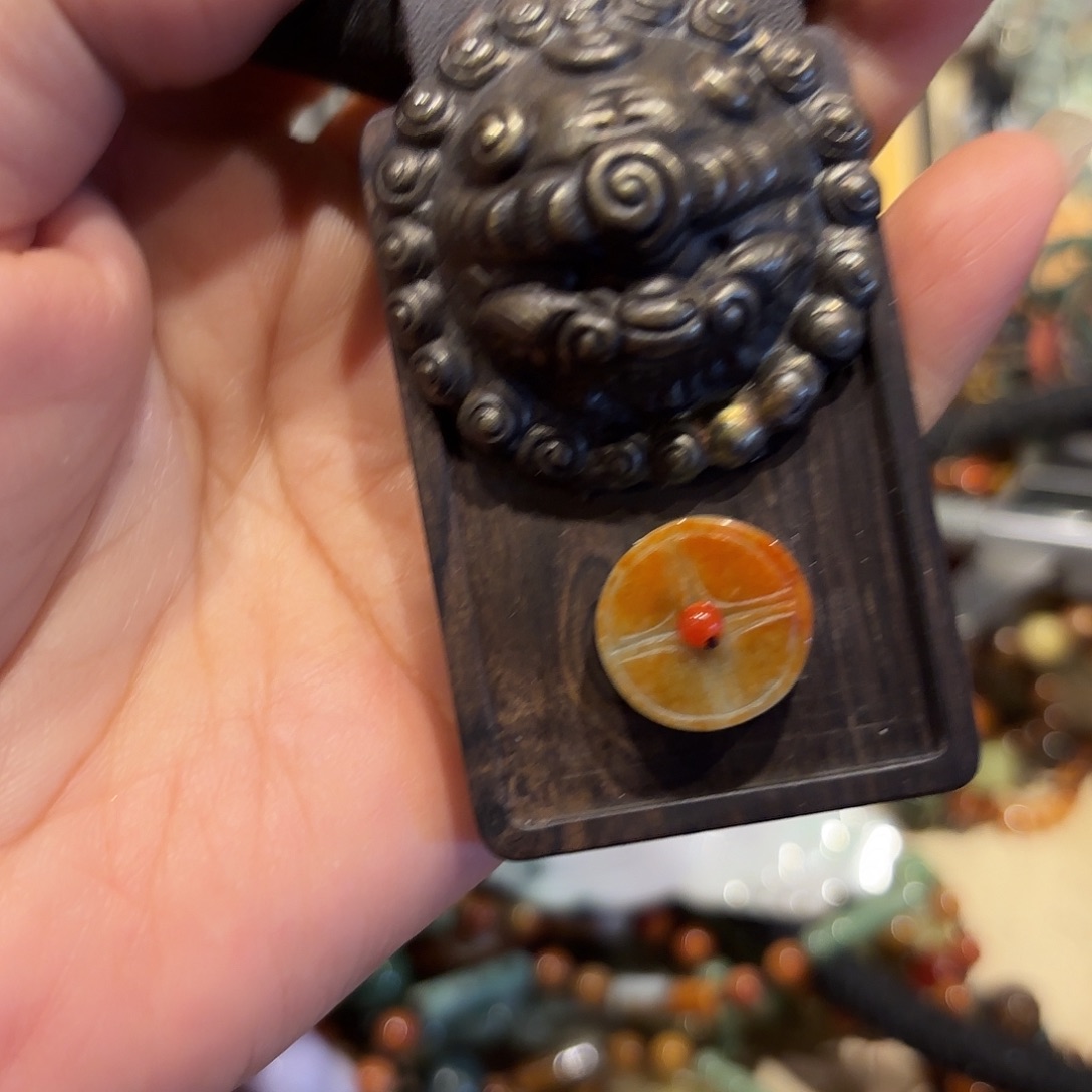 翡翠未镶嵌颈饰原创