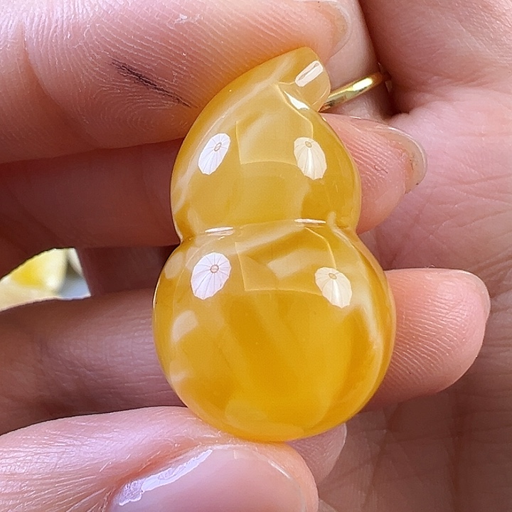 蜜蜡颈饰未镶嵌蜜蜡