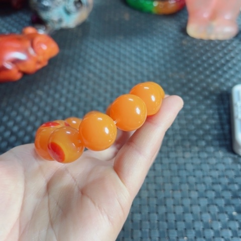 紫金钵盂菩提手串