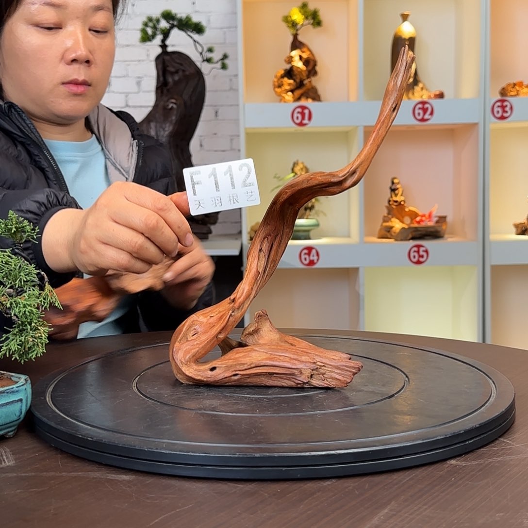 木网*112云南自然根艺摆件