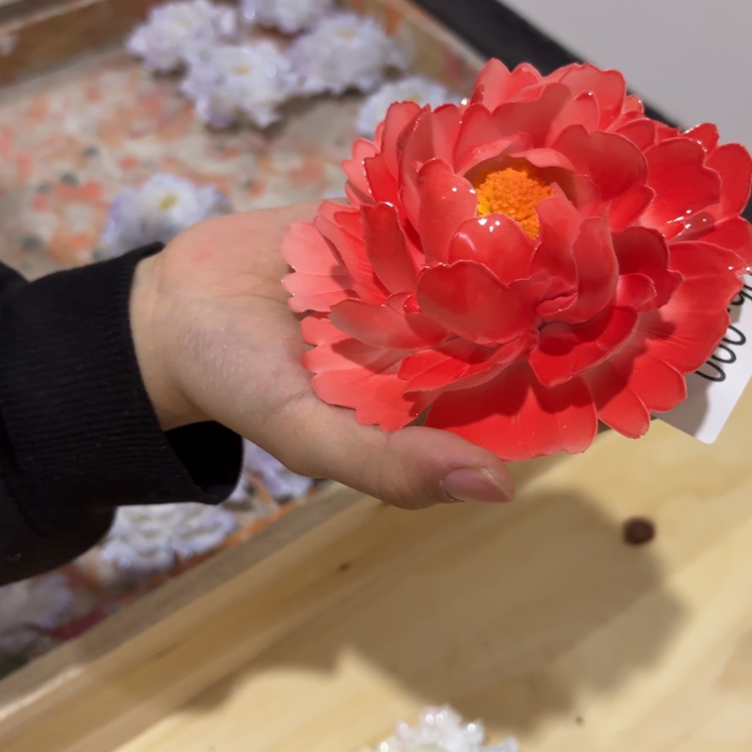 陶瓷花，20发货，退款拉黑