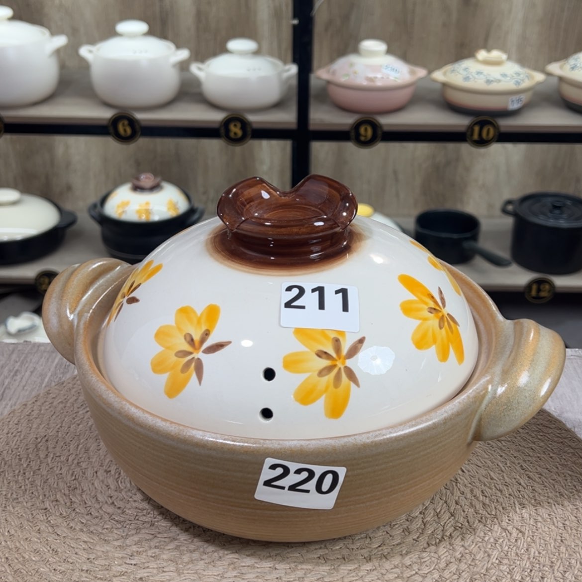【闪购商品】2.5升砂锅微瑕疵品220
