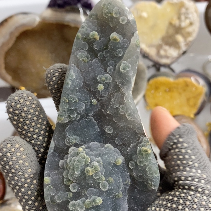 珠宝半成品未镶嵌紫晶