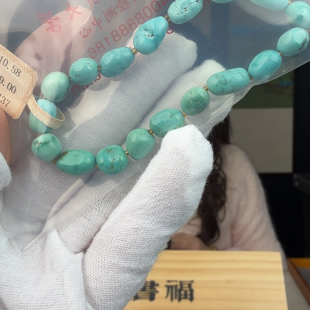 七***七绿松石未镶嵌珠宝奇石