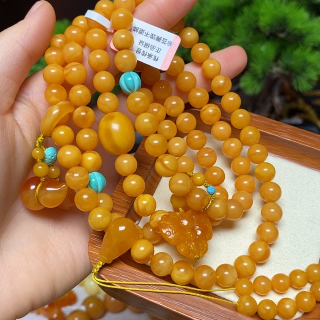 【闪购商品】手链蜜蜡未镶嵌手串