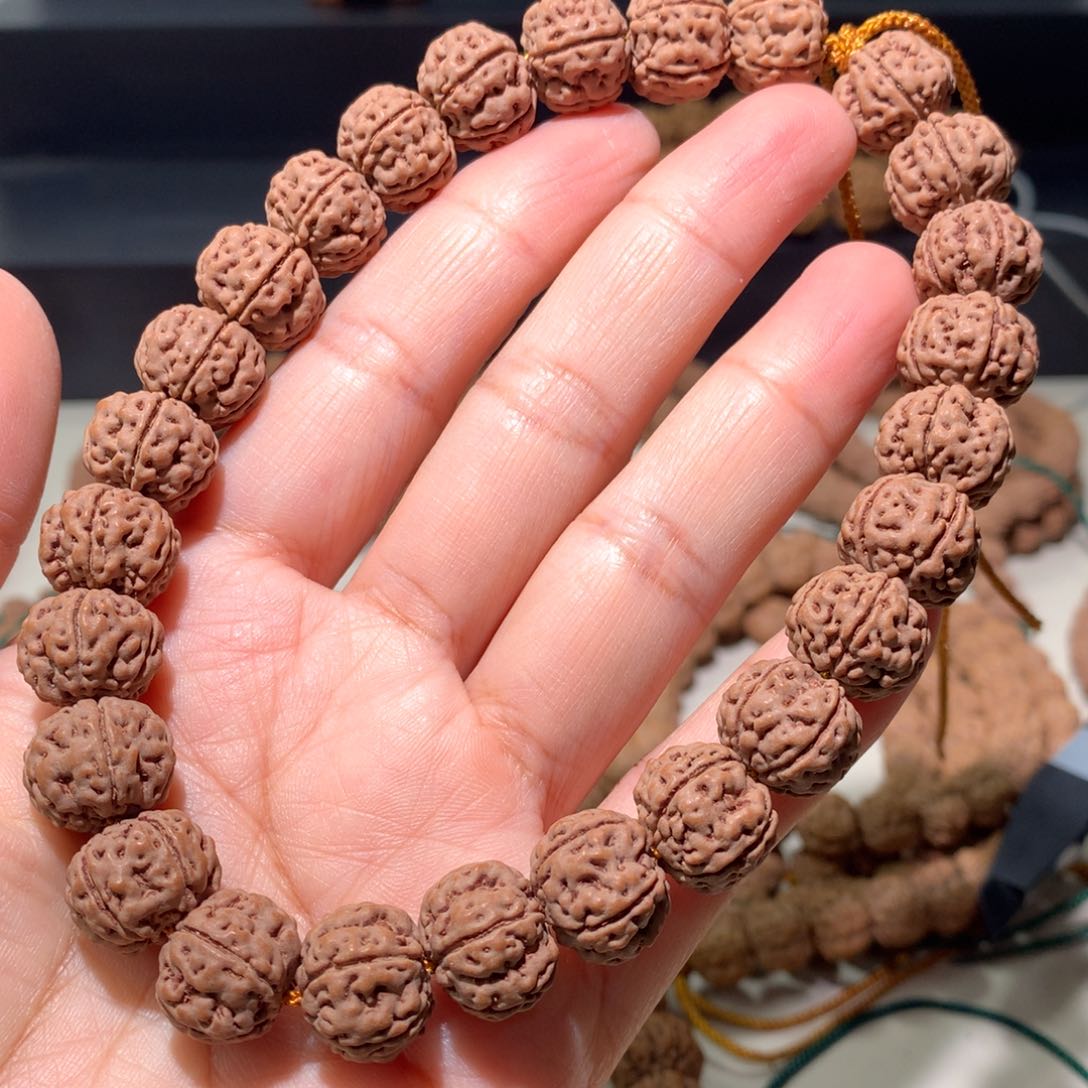 金刚菩提吊坠惜**藏老树王手串13.3