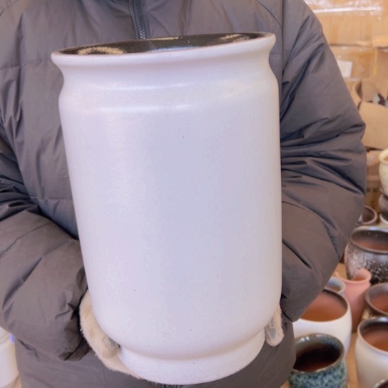 紫砂花盆高32口20————