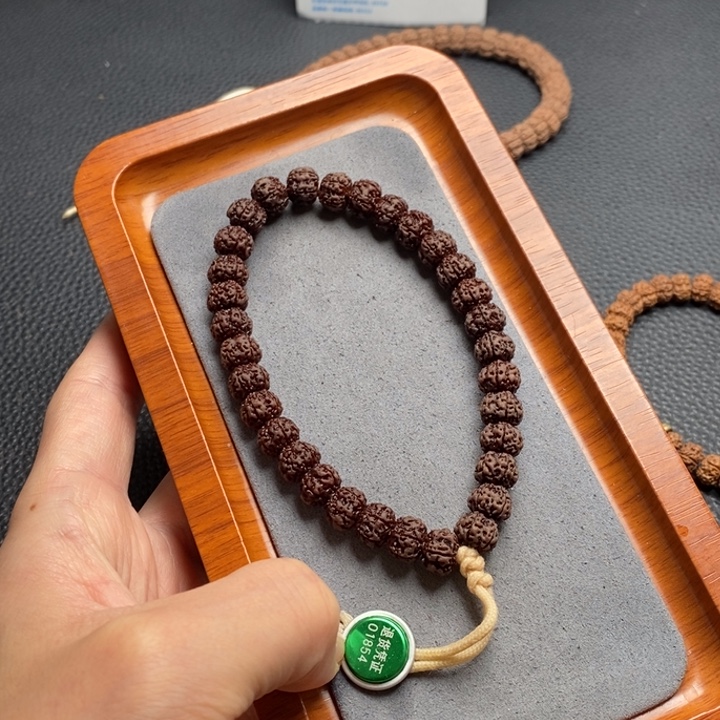 竟***刻金刚菩提吊坠平细