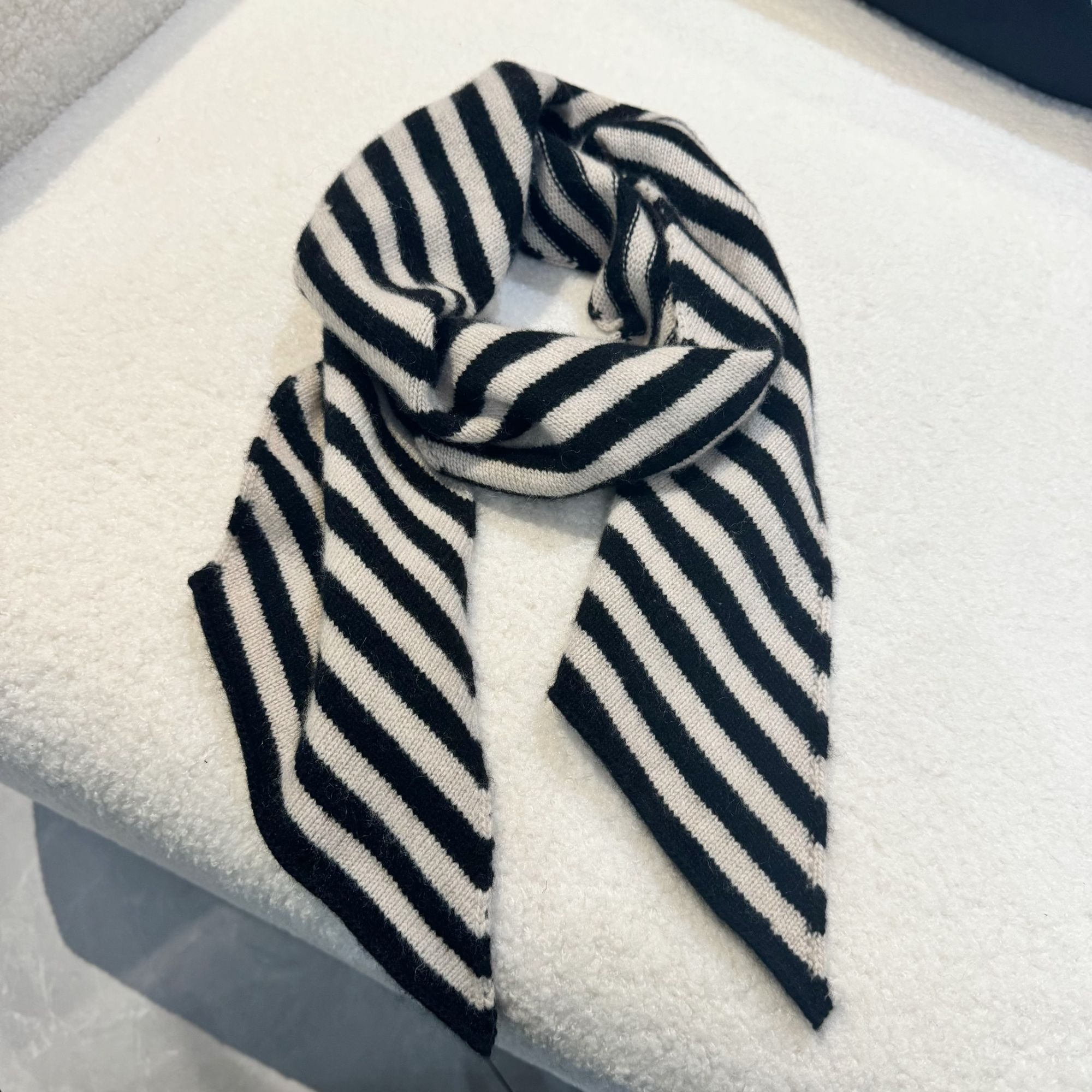 SOURWZZI/所姿新款羊毛条纹围巾SZ-S09016