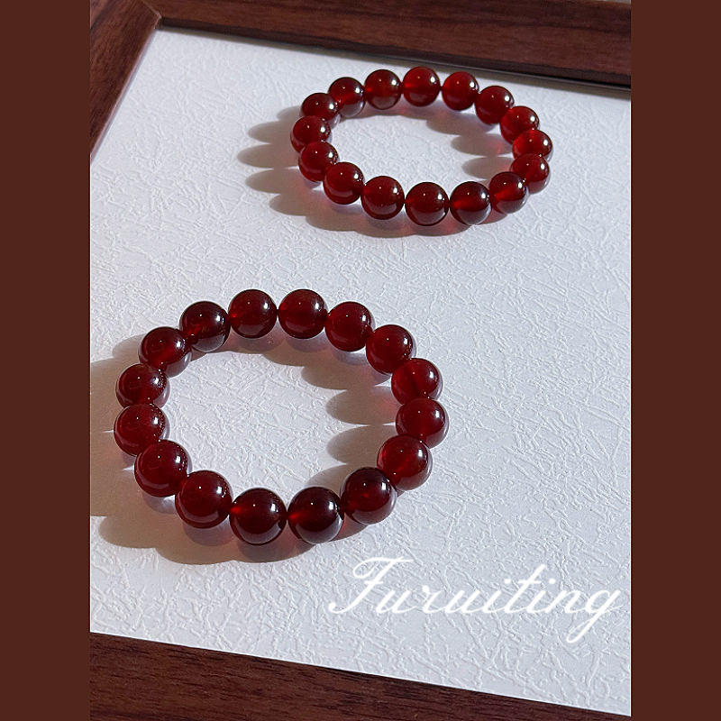 合金手链 【FURUITING高定】  石榴裙 8mm+