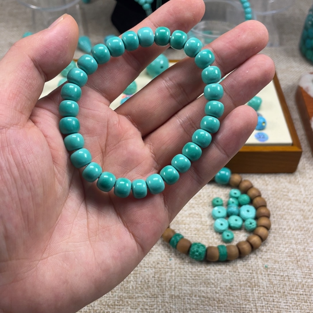 原生态湖北矿小配饰，直径8