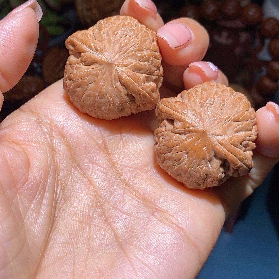 文玩核桃把件铁锤36