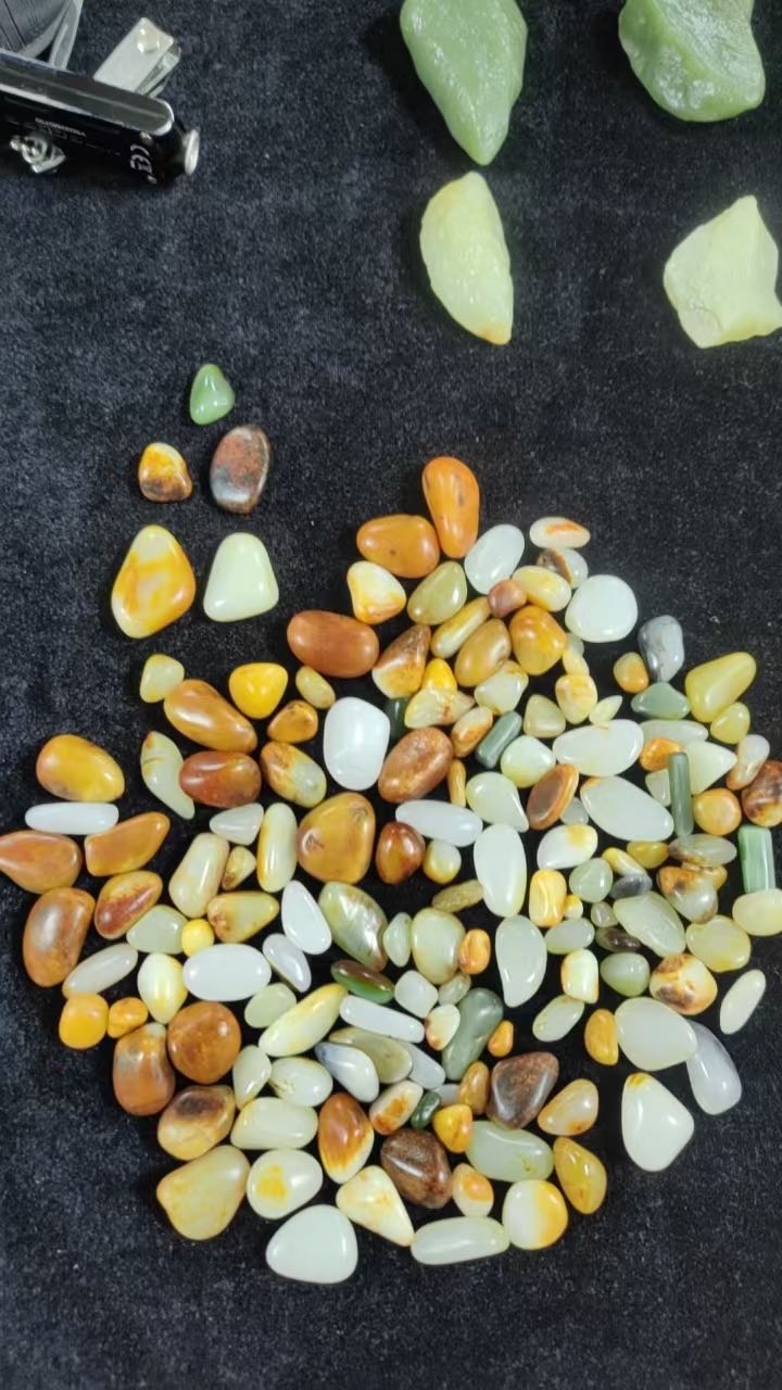 籽石原石发货随机天然装饰用石