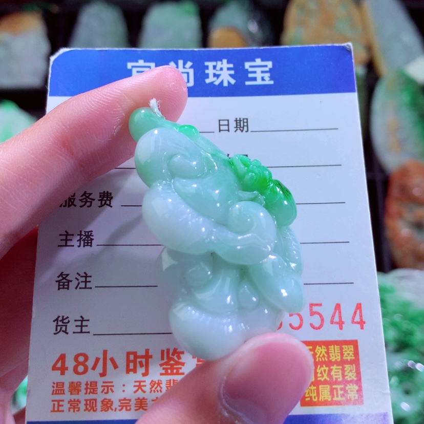 【闪购商品】翡翠颈饰未镶嵌挂件