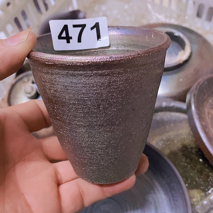 紫砂茶杯柴烧纯手工471