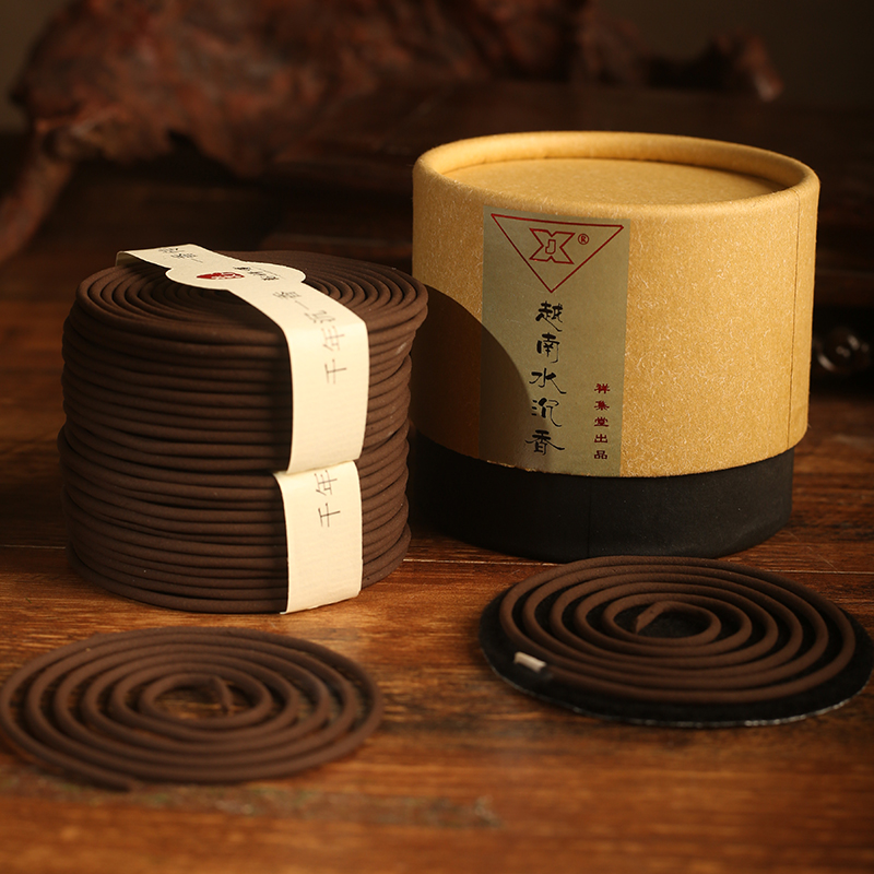 【郑师傅】窖藏老香·越南水沉香 24双盘 4H盘香 天然香 手工香薰 