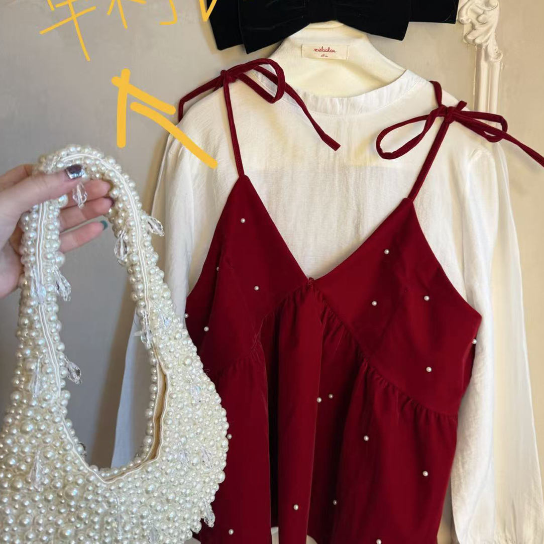 蟹老板跑量白色衬衣W3894