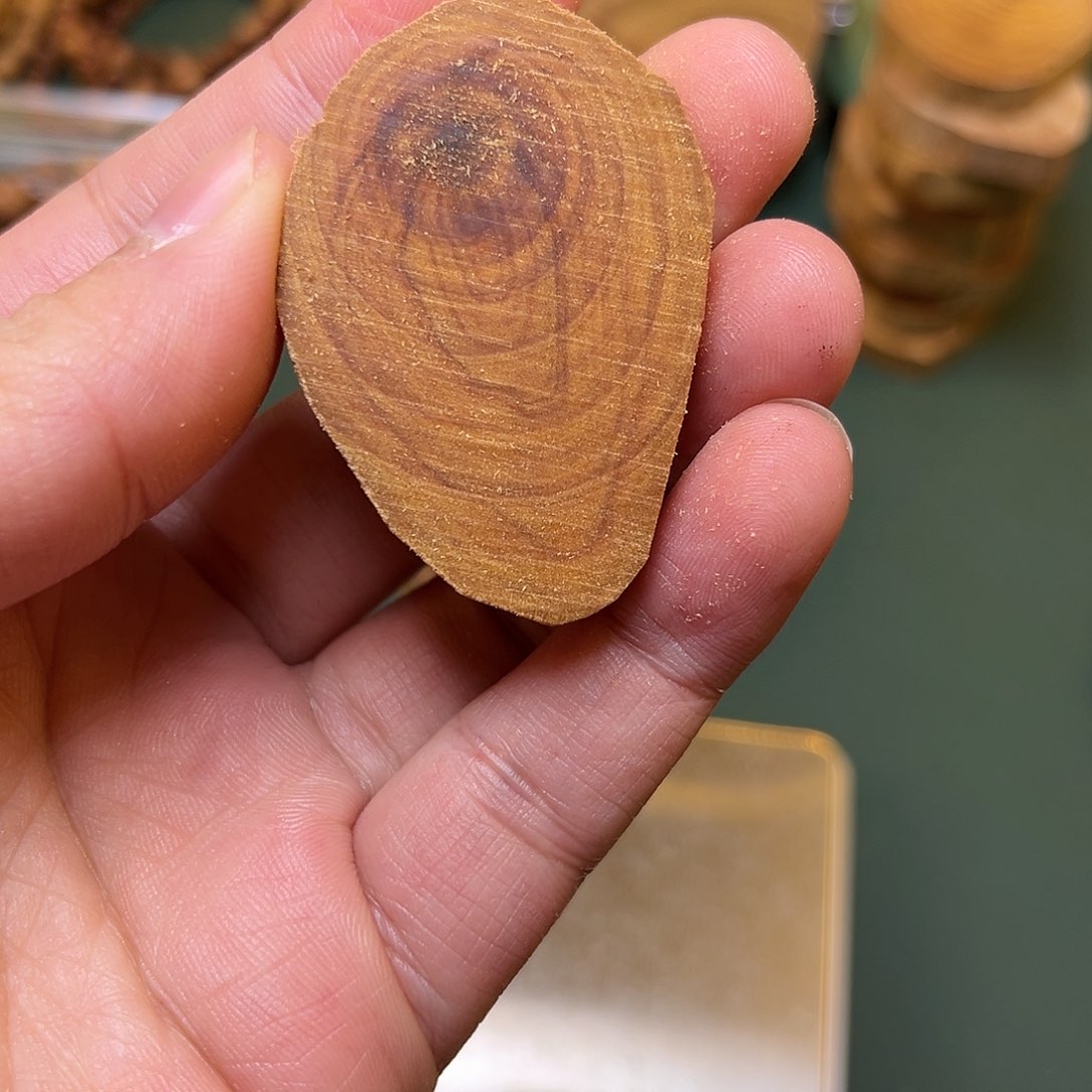 檀香木其他平**生老山檀香片片