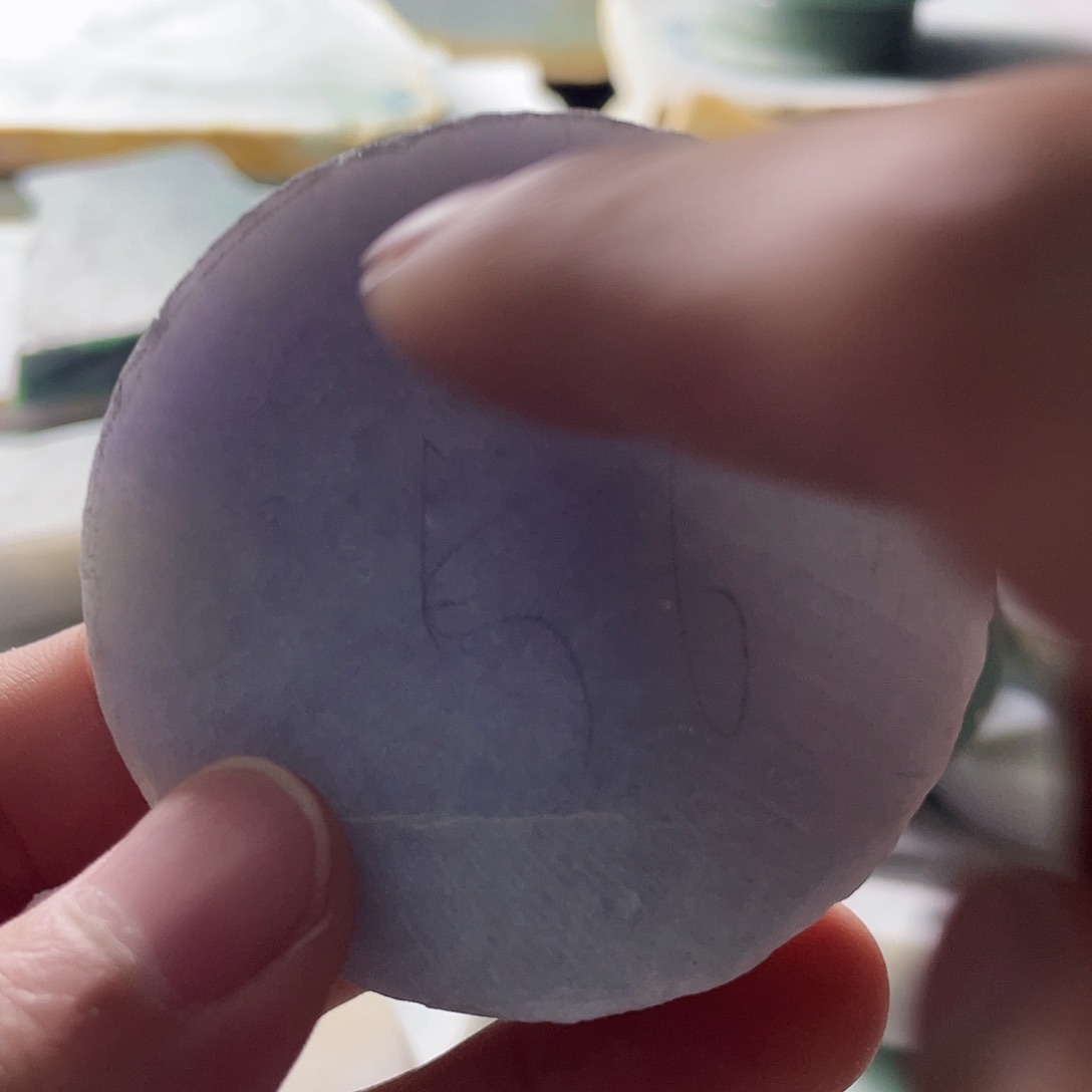 翡翠颈饰未镶嵌毛料22