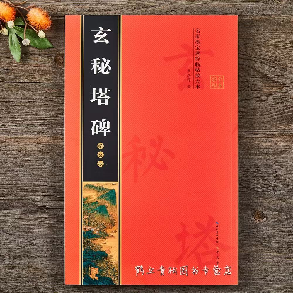 柳公权玄秘塔碑 名家墨宝选粹临帖放大本  崇文书局