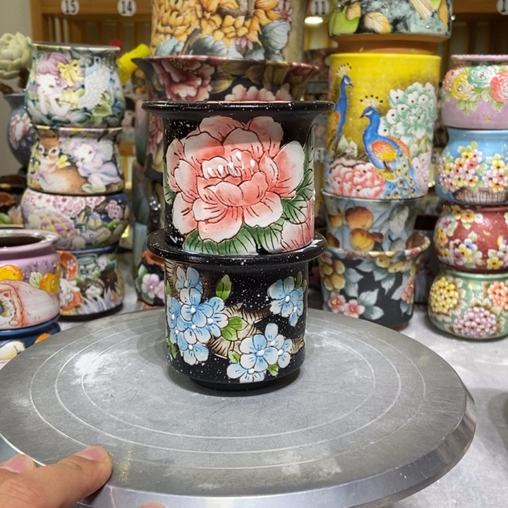 景德镇艺术手绘作品