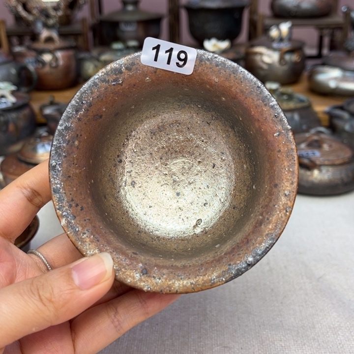 壶冰***鲨裸柴烧陶瓷茶具