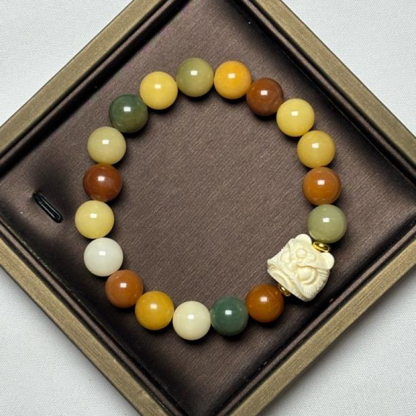 A694 菩提多渐变醒狮10mm手串