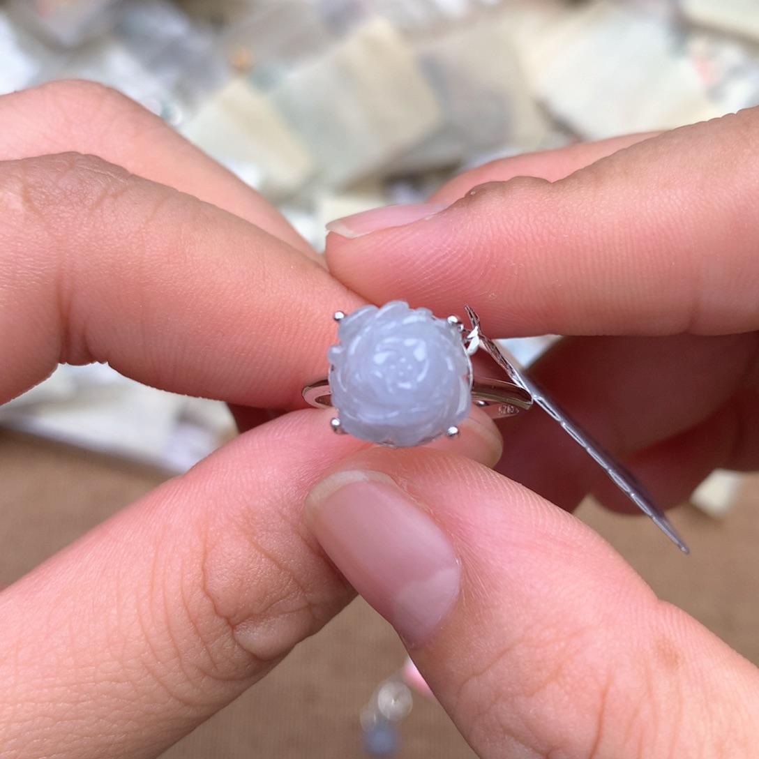 【闪购商品】银S925镶嵌挂件翡翠一