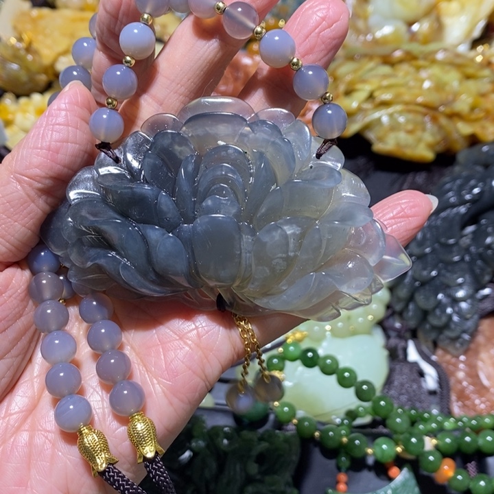 岫玉岫玉吊坠未镶嵌