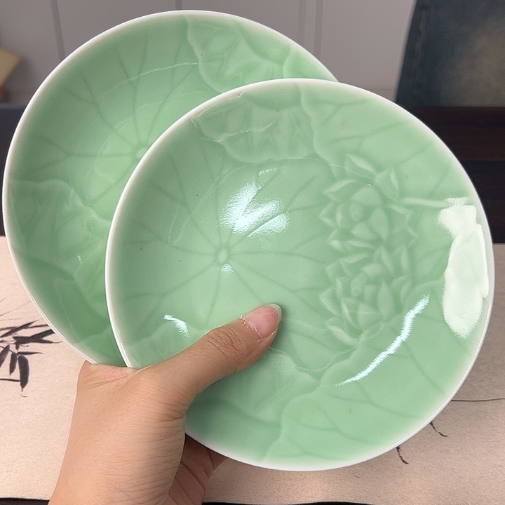 龙泉云间青瓷小米茶器