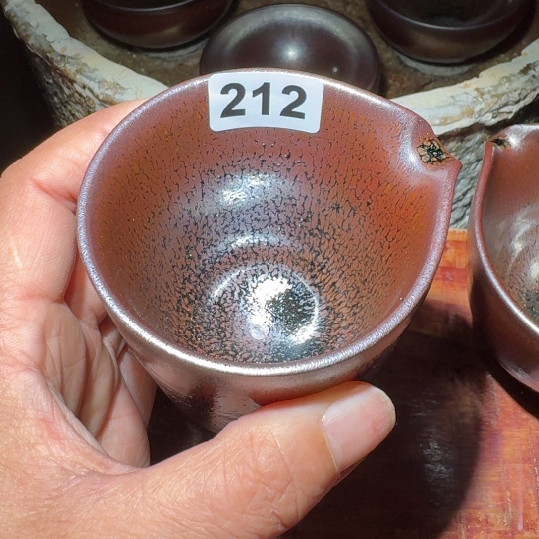 小雨茶盏，手工柴烧，