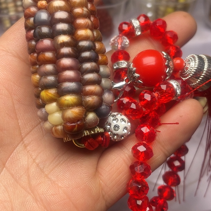 树脂制品文玩玉米制品把件