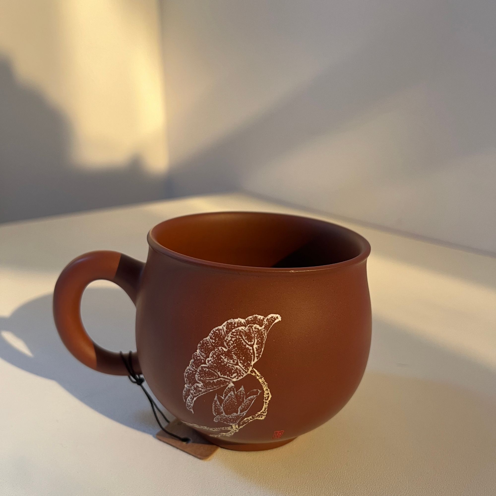 雕刻款马克杯坭兴陶