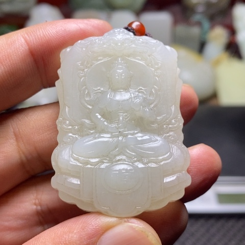 和田玉挂件未镶嵌