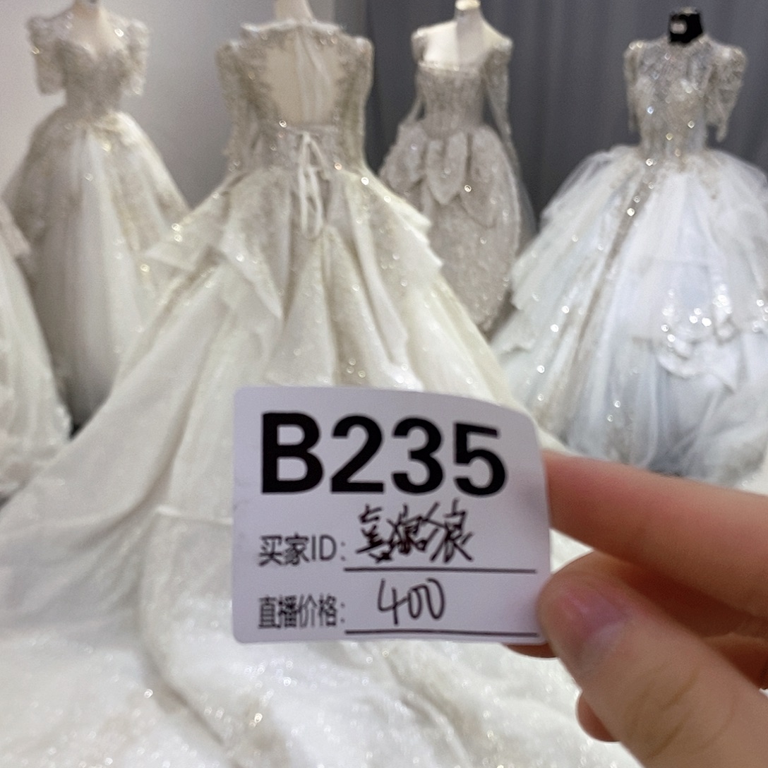 二手婚纱礼服已知脏瑕235