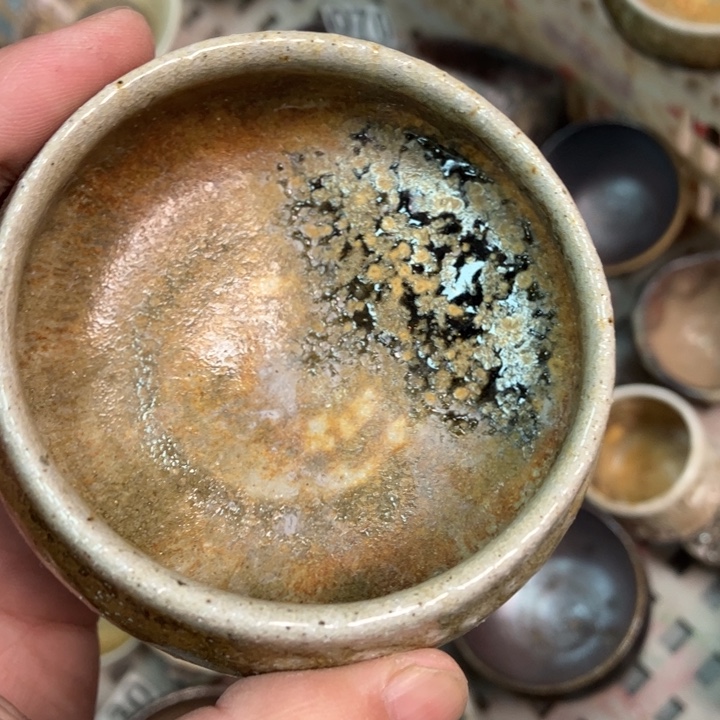 柴烧杯子宝瓶大放漏