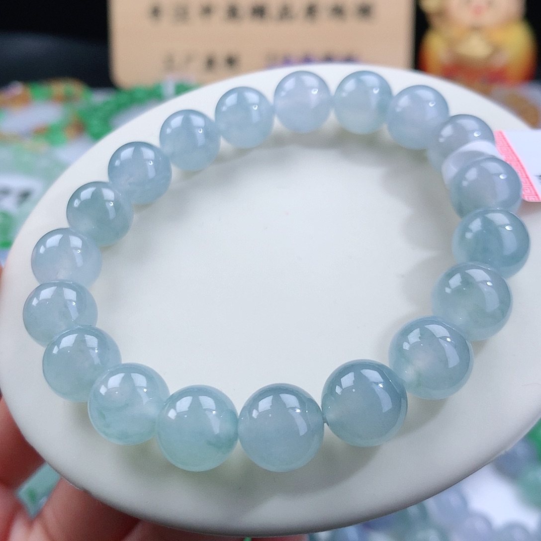 翡翠手链未镶嵌卡10