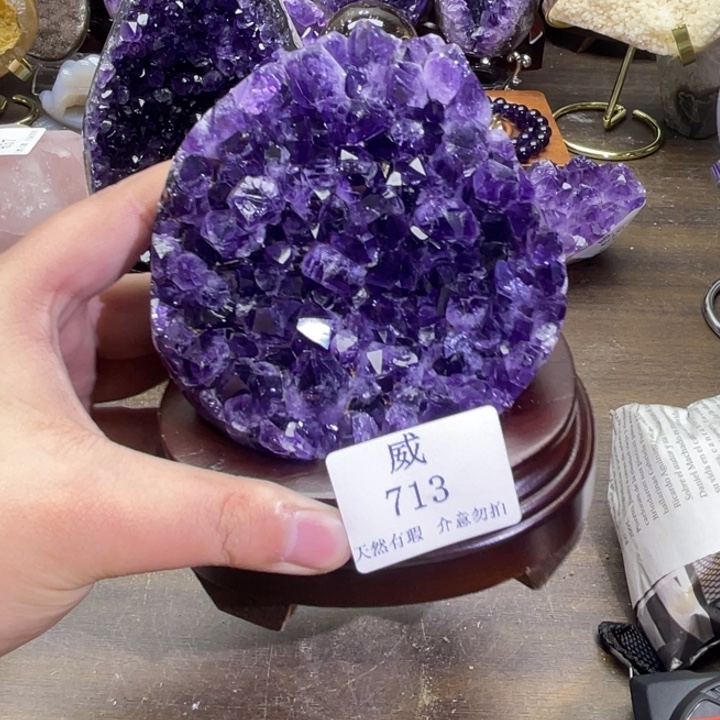 水晶珠宝半成品未镶嵌