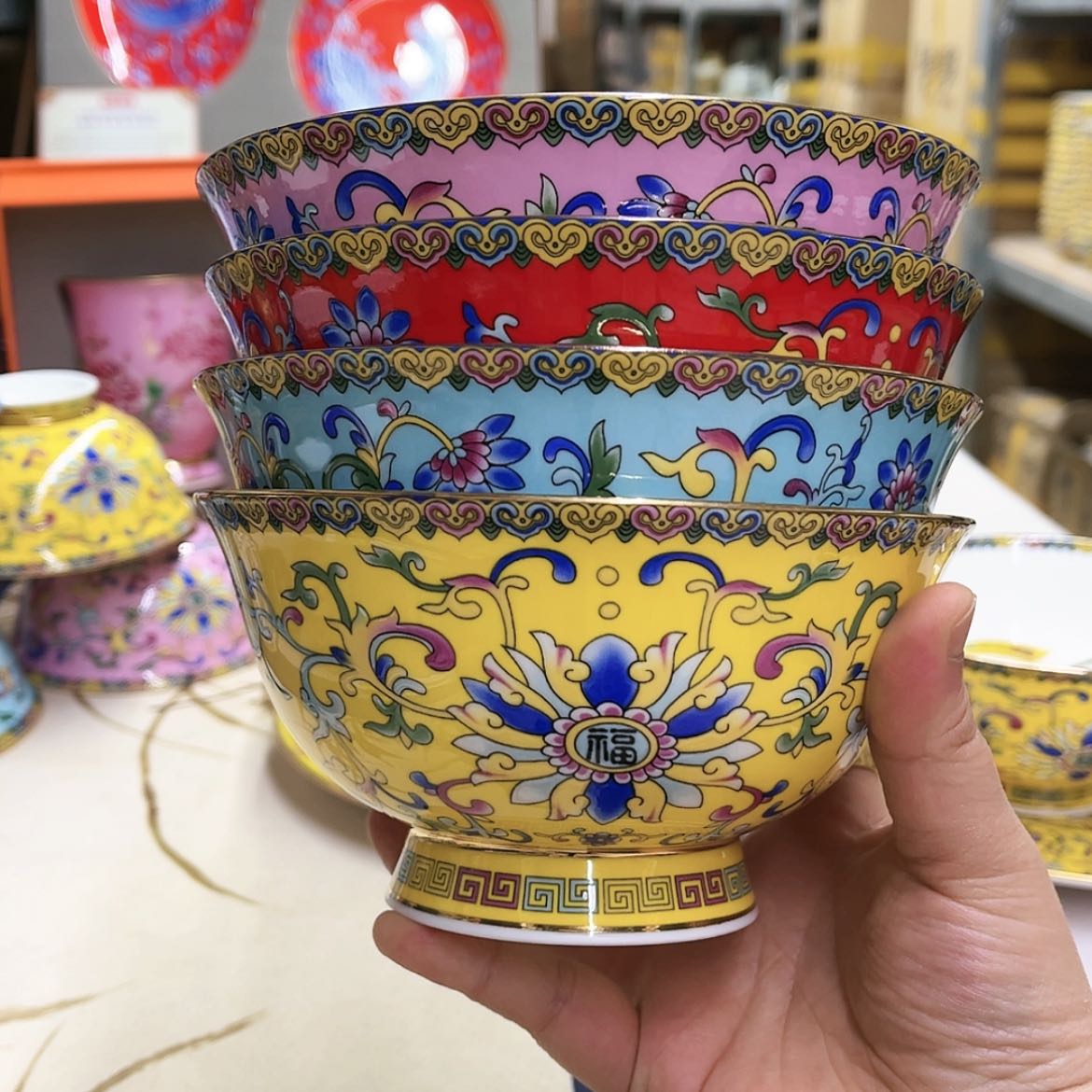 【闪购商品】骨瓷6英寸4混。。。。。。。。。