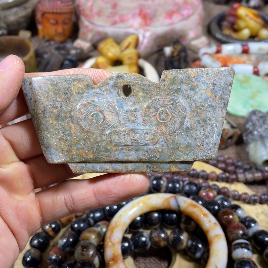 和田玉吊坠(不含链)未镶嵌